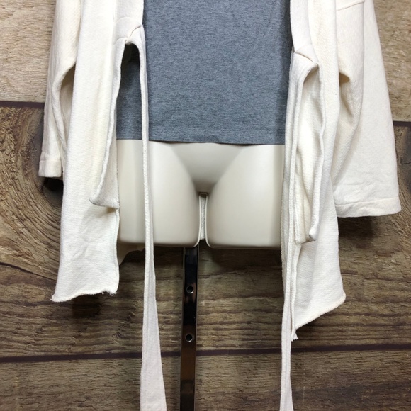 NSF Womens Small Open Front Cardigan Style Tie - Picture 3 of 8